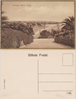 Postcard Estoril Praia/Strand 1924 - Other & Unclassified