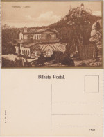 Postcard Sintra Cintra Panorama - Hütte 1924 - Sonstige & Ohne Zuordnung