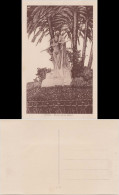 Postcard Lissabon Estatua Eca De Queiroz/Denkmal 1928  - Sonstige & Ohne Zuordnung