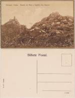 Postcard Sintra Cintra Palacio Da Pena E Castello Dos Mauros 1924 - Otros & Sin Clasificación