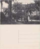 Postales Málaga Detalle Del Parque 1922 - Altri & Non Classificati