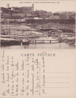 CPA Cannes Le Port Et Le Mont Chevaller/Hafen Und Berg 1922  - Cannes