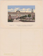 Altstadt-Dresden Kgl. Zwinger - Anlagen Mit Gemälde-Gallerie Und Denkmal 1900 - Dresden