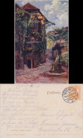 Ansichtskarte Eisenach Äußerer Burghof 1917 - Eisenach