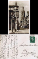 Ansichtskarte Reutlingen Lindenbrunnen Und Marienkirche 1931 - Reutlingen