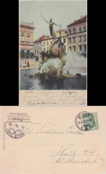 Ansichtskarte Bremen Teichmannsbrunnen Und Hotel 1903  - Bremen