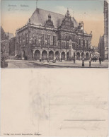 Ansichtskarte Bremen Partie Am Rathaus 1913  - Bremen