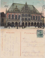 Ansichtskarte Bremen Partie Am Rathaus - Kuttsche 1911  - Bremen