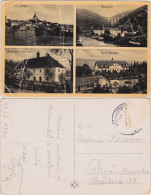 Eulau (Böhmen) Jílové U Děčína  Hotel, Panorama Und Schule 1937 - Czech Republic