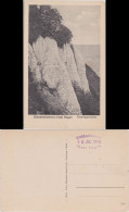 Ansichtskarte Stubbenkammer-Sassnitz Stubbenkammer, Feuerregenfelsen 1925  - Sassnitz