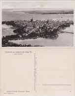 Ansichtskarte Stralsund Luftbild 1934  - Stralsund