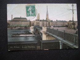 Rouen:Le Pont Boieldieu 1908 - Rouen