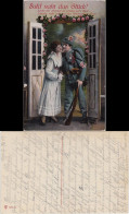 Ansichtskarte  Bald Naht Das Glück! (Rückkehr Soldaten) 1917 - Weltkrieg 1914-18