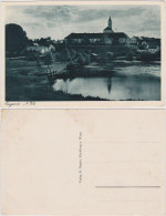 Ansichtskarte Eisgarn Panorama Mit Teich Und Kirche 1929 - Otros & Sin Clasificación