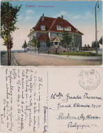 Ansichtskarte Krefeld Crefeld Hafen-Restaurant 1923  - Krefeld