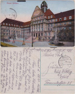 Ansichtskarte Kassel Cassel Rathaus Und Vorplatz 1917 - Kassel