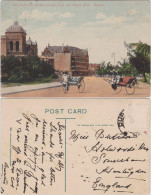 Postcard Durban Bay Esplanade - Durban Club And Marine Hotel 1914  - Südafrika