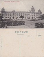 Postcard Durban Town Hall, West Street Front 1916  - South Africa
