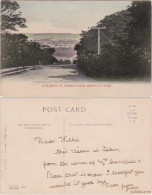 Postcard Durban Marriot Road/Blick Auf Die Stadt - Marriott-Strasse 1914  - Südafrika