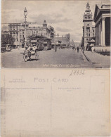 Postcard Durban West Street - Belebt - Bus 1922  - Afrique Du Sud