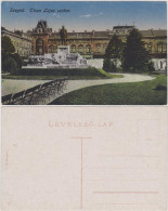 Postcard Szegedin Szeged | Сегедин Tisza Lajos Szobor/Platz 1916  - Ungheria