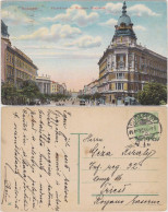 Postcard Budapest Vaczi-körut/Waitzner Boulevard 1915  - Ungheria