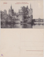 Postcard Budapest Stadtwäldchenteich Mit Burg 1914  - Hongrie