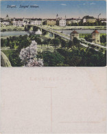 Szegedin Szeged | Сегедин Stadt, Brücke Und Synagoge 1917  - Hongrie