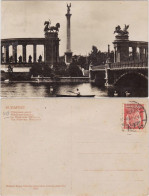 Postcard Budapest Milléniumi Emlék/Millenium-Denkmal 1928 - Ungheria