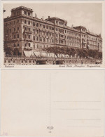 Postcard Budapest Grand Hotel "Hungária" Nagyszálloda 1928  - Ungheria