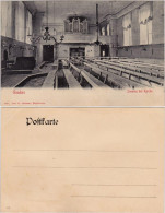 Ansichtskarte Gnadau Kirche - Orgel Und Gestühl 1912  - Other & Unclassified