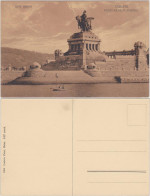 Ansichtskarte Koblenz Kaiser Wilhelm Denkmal 1917  - Koblenz