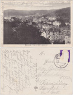 Postcard Marienbad Mariánské Lázně Blick Vom Cafe Egerländer 1928  - Czech Republic