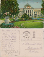 Ansichtskarte Wiesbaden Kurhaus Mit Blumengarten 1926 - Wiesbaden