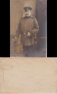 Ansichtskarte  Portrait Soldat 1917 Privatfoto - Sonstige & Ohne Zuordnung