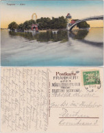 Ansichtskarte Alt-Treptow-Berlin Abtei Und Brücke 1924  - Altri & Non Classificati