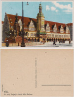 Ansichtskarte Leipzig Markt - Altes Rathaus 1930  - Leipzig