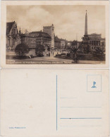 Leipzig Augustusplatz Mit Mendebrunnen, Hochhaus Und Neuem Theater 1936 - Leipzig