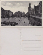 Ansichtskarte Leipzig Marktplatz - Geschäfte 1930  - Leipzig