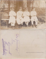 Privataufnahme: Gruppe Ärzte Bei Der Pause (Heer, 1. Weltkrieg) 1917 Privatfoto - Other & Unclassified