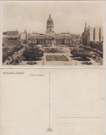 Postcard Necochea Plaza Congreso 1930  - Argentina