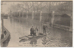 75 PARIS Inondations De 1910 Rue Des Fossés-Saint-Bernard - Überschwemmung 1910