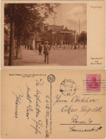 Ansichtskarte Leipzig Augustusplatz Mit Neuem Theater 1922 - Leipzig