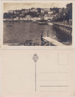 Ansichtskarte Lugano Stadt Und Quai 1930  - Other & Unclassified