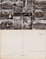 Ansichtskarte Garmisch-Partenkirchen Mehrbildkarte: Panorama Und Umland 1966 - Garmisch-Partenkirchen