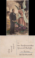 Ansichtskarte  Glückwunsch Konfirmation - Junge Und Engel 1918 - Other & Unclassified