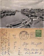 Ansichtskarte Dortmund Hafen, Schiffe, Lagerräume 1956  - Dortmund