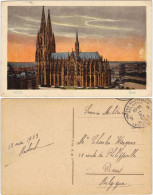Ansichtskarte Köln Partie Am Dom 1923  - Köln