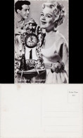 Ansichtskarte  Gelukkig Nieuwjaar/Neujahrsgruß Paar Mit Uhr 1956 - Neujahr