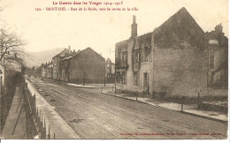 [88] Vosges > SAINT DIE - Rue De La Bolle Vers La Sortie De La Ville - La Guerre Dans Les Vosges 1914-1915 - Saint Die